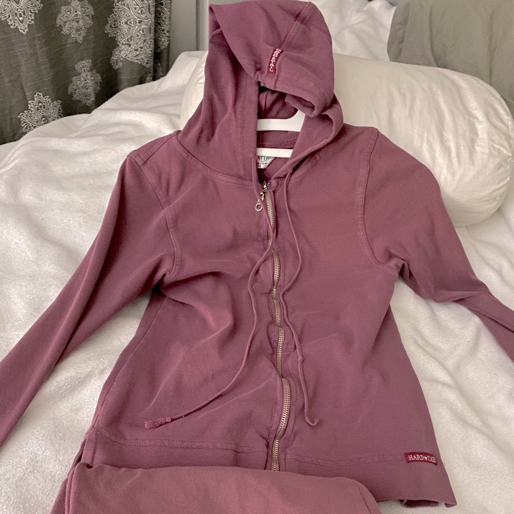 Hard Tail Forever Sweat Set — Medium — Merlot